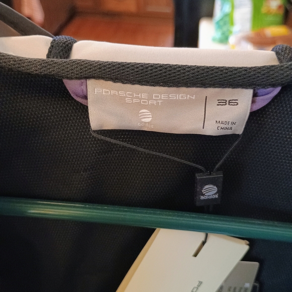 Porsche Design Sporty Gray and White Jacket With Hoodie - Picture 3 of 4